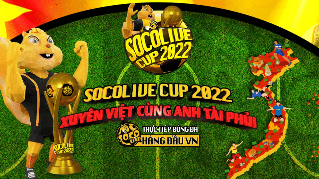 Socolive tổ chức giải đấu bóng đá Phủi xuyên Việt.